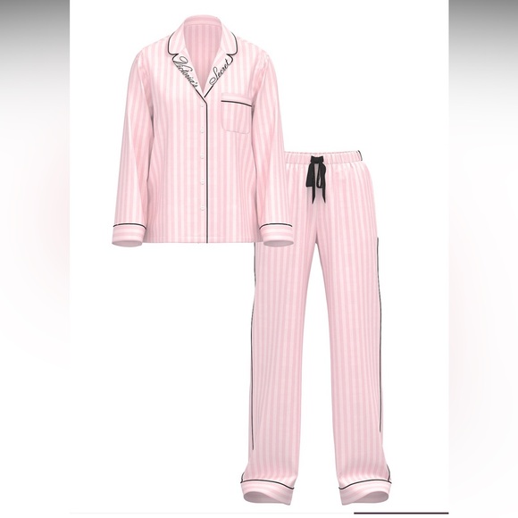 Other - Victoria’s Secret Flannel Long Pajama Set